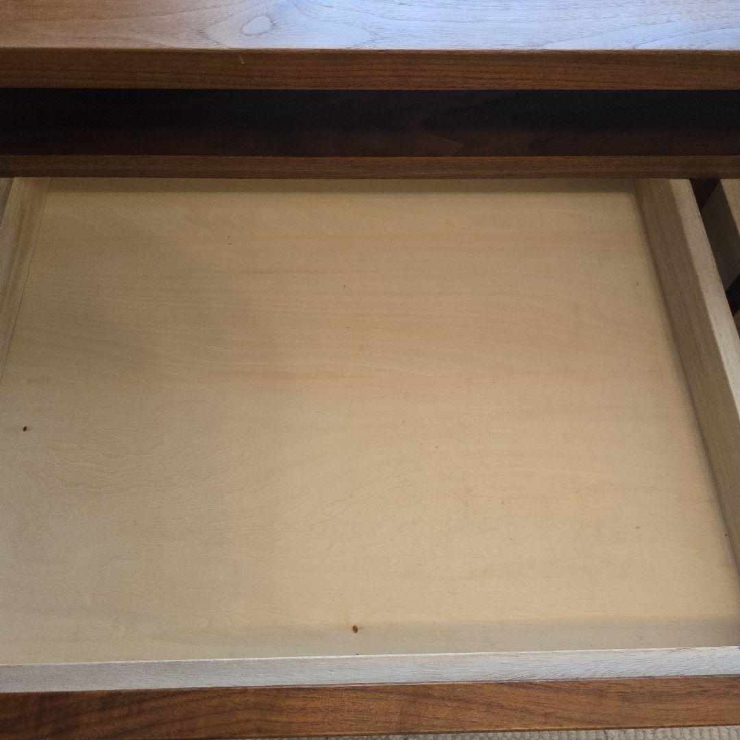 リビングテーブル　ウォールナット無垢　 幅110