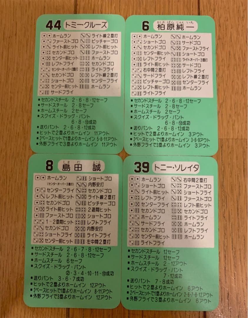 タカラプロ野球カードゲーム 昭和レトロ56年度 日本ハムファイターズ