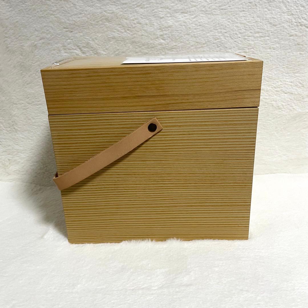 未使用　KURASHI & Trips 天然木製のメイクボックス