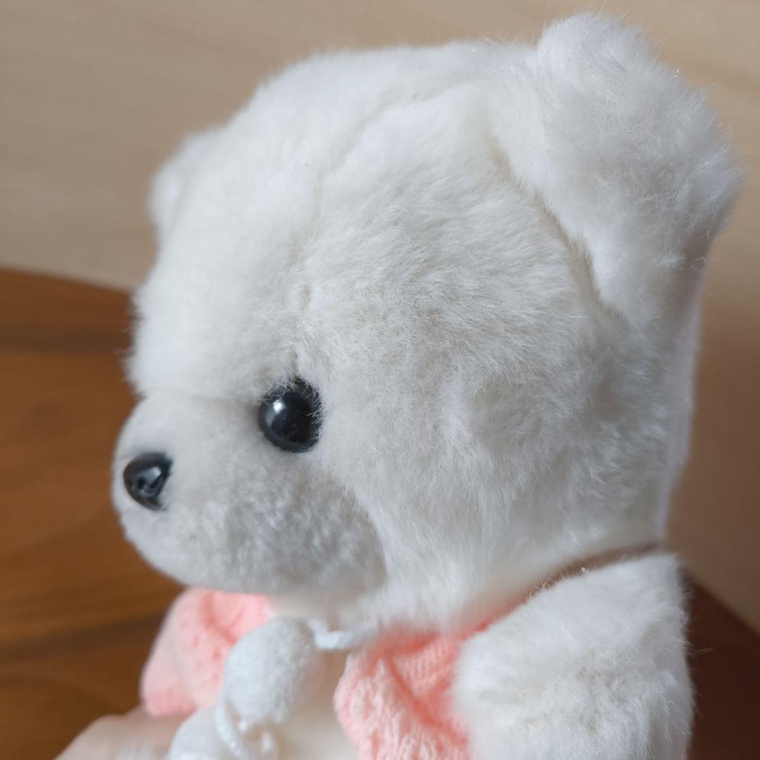 ナカジマ 中嶋製作所 しろくま テディベア 昭和レトロ ぬいぐるみ