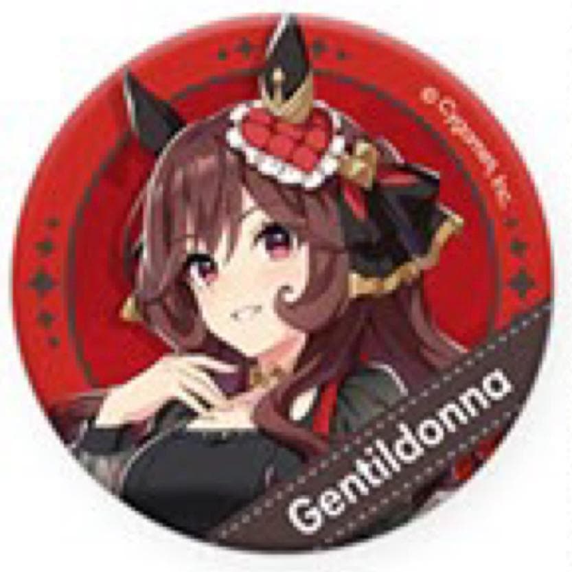 ウマ娘 缶バッジ ジェンティルドンナ 新千歳空港 - メルカリ