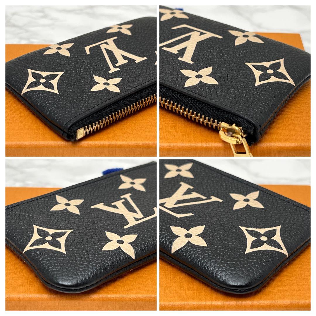 ルイヴィトン カードキーケース ポシェット・クレ ケース 現行品 ブラック