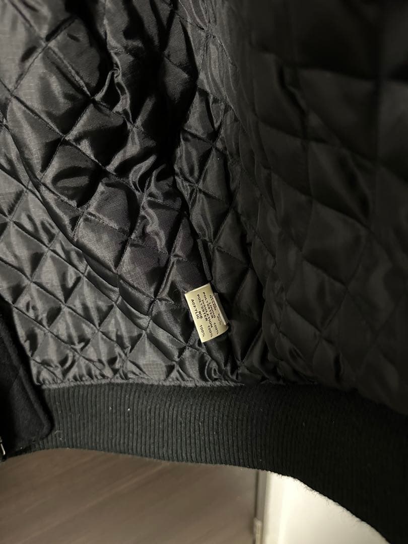 STUSSY “MA-1 Type” wool jacket ※美品