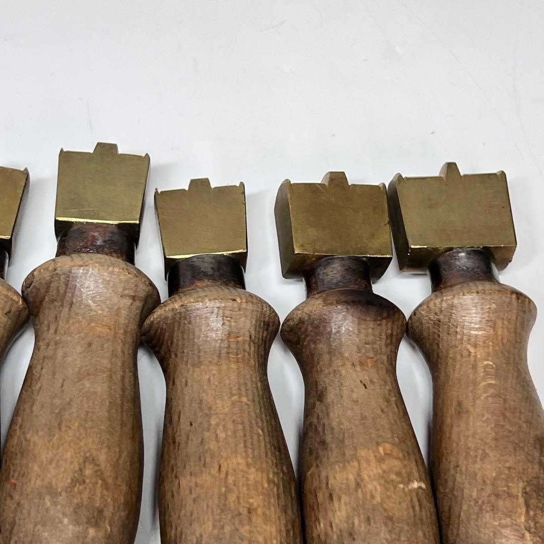 靴職人道具セット レザークラフト コバコテ 7点セット 靴道具 靴修理 6〜18