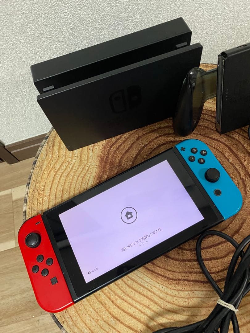 Nintendo Switch ニンテンドースイッチ本体　RED/BLU 箱無し