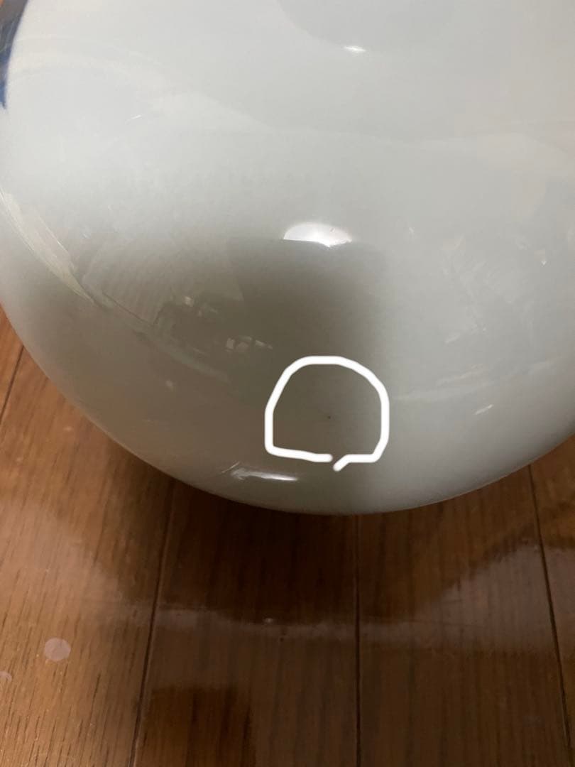 安藤七宝 花瓶 美品 ピンホールあり