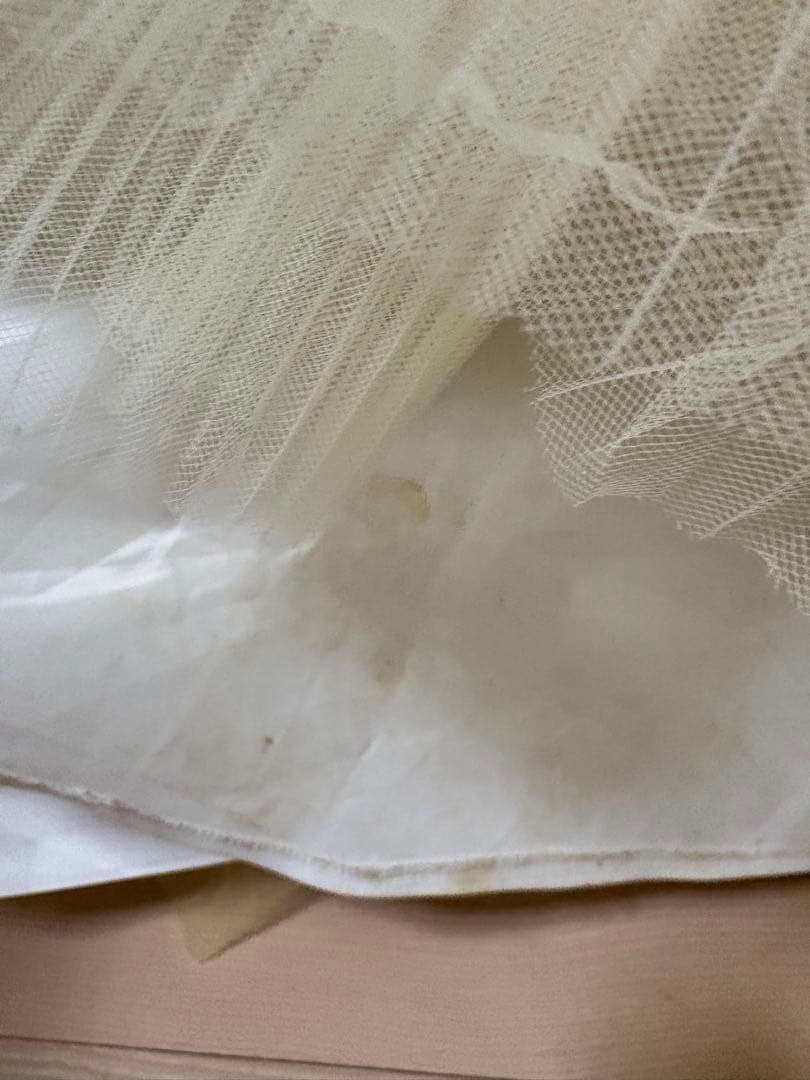 イエロー ウェディングドレス　お色直し