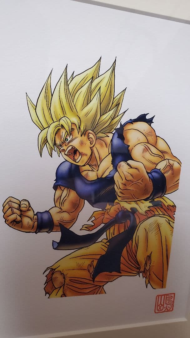 【本物】鳥山明複製原画　DRAGON BALL 完全版 22　孫悟空