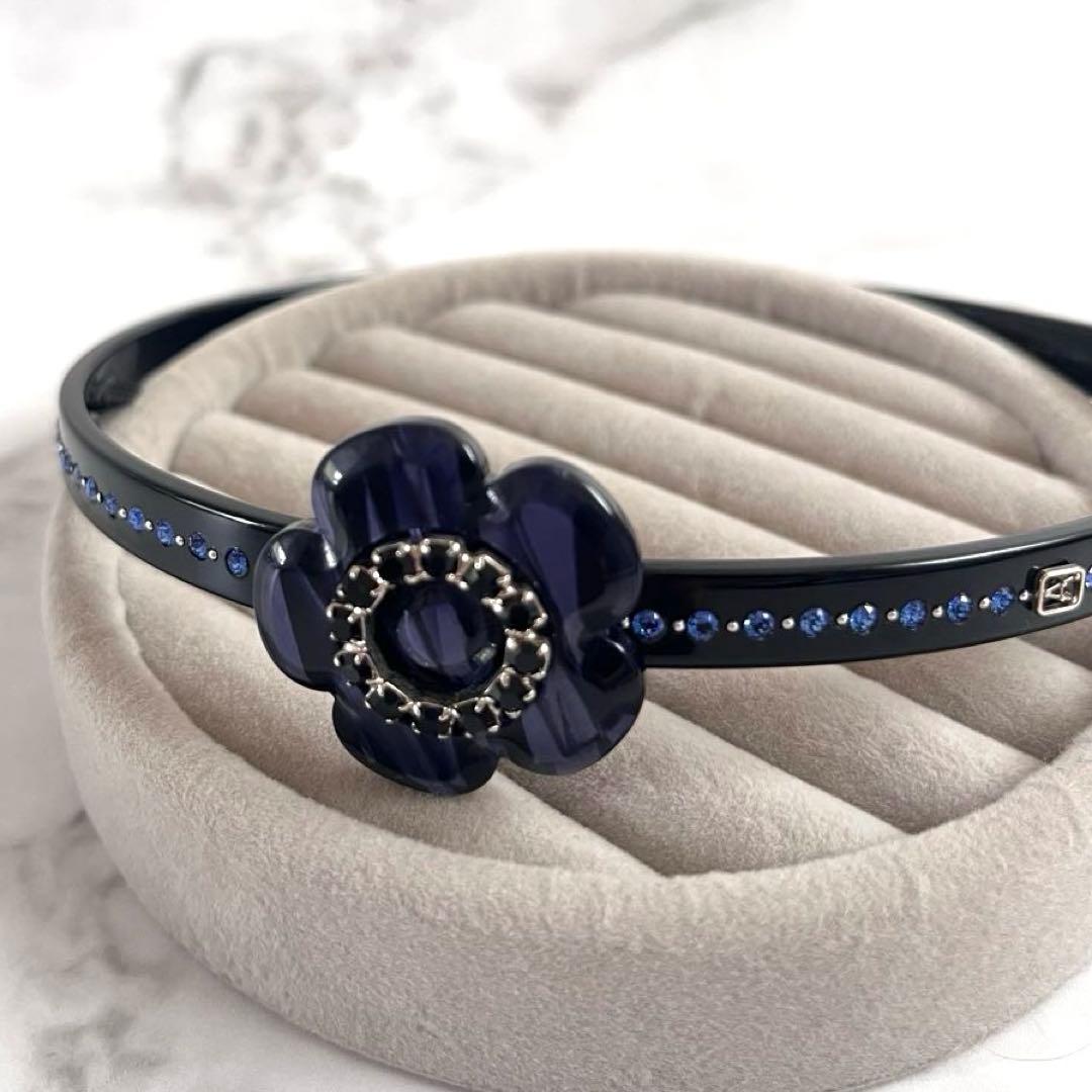 美品　Alexandre De Paris フラワービジュー カチューシャ