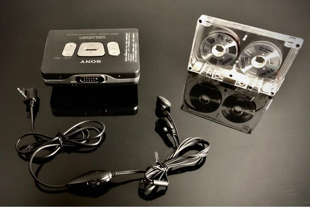 カセットウォークマン SONY WM-EX622 黒色「整備済み、完動美品」 動作