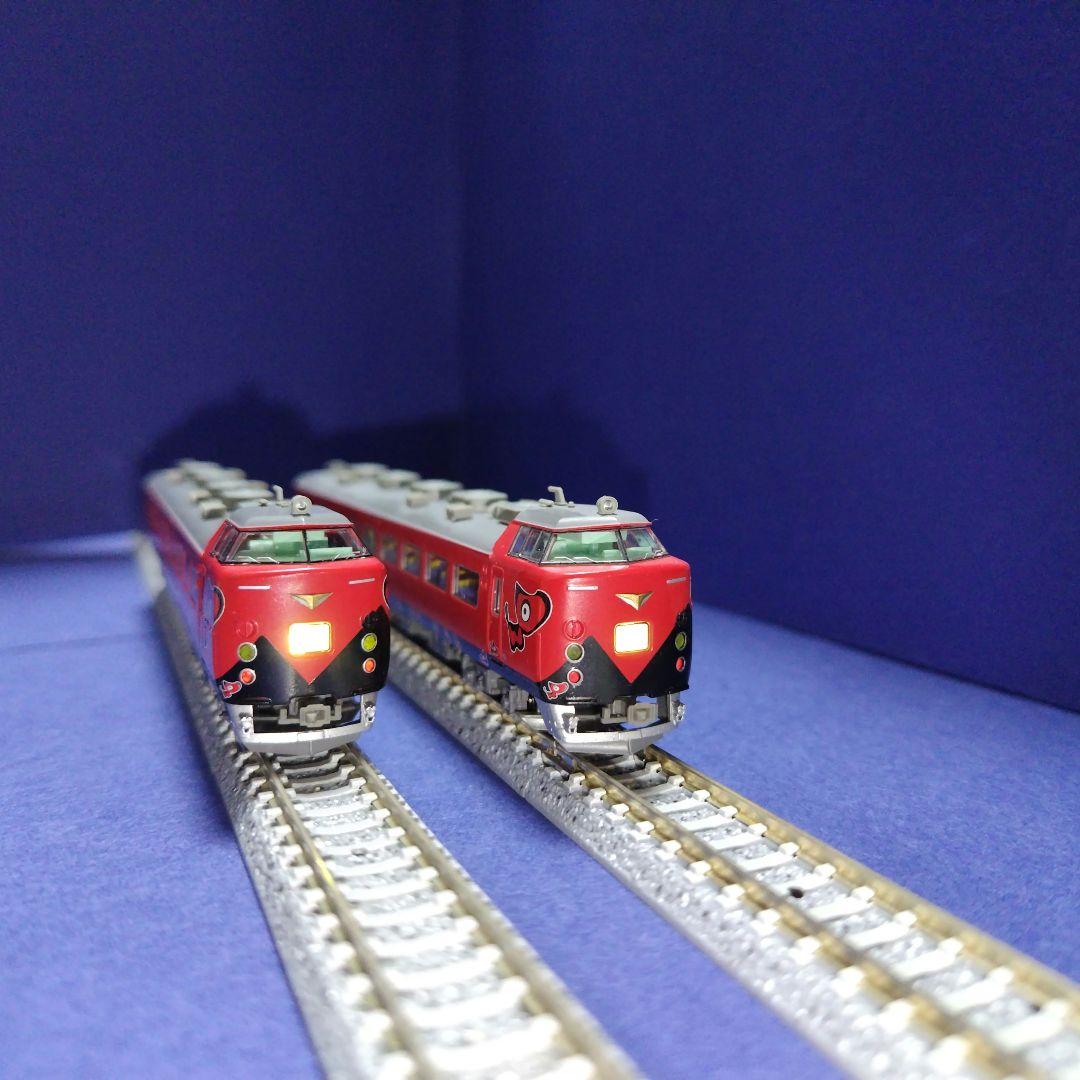 美品マイクロエース A2886 485系特急あいづ あかべぇ塗装セット Nゲージ