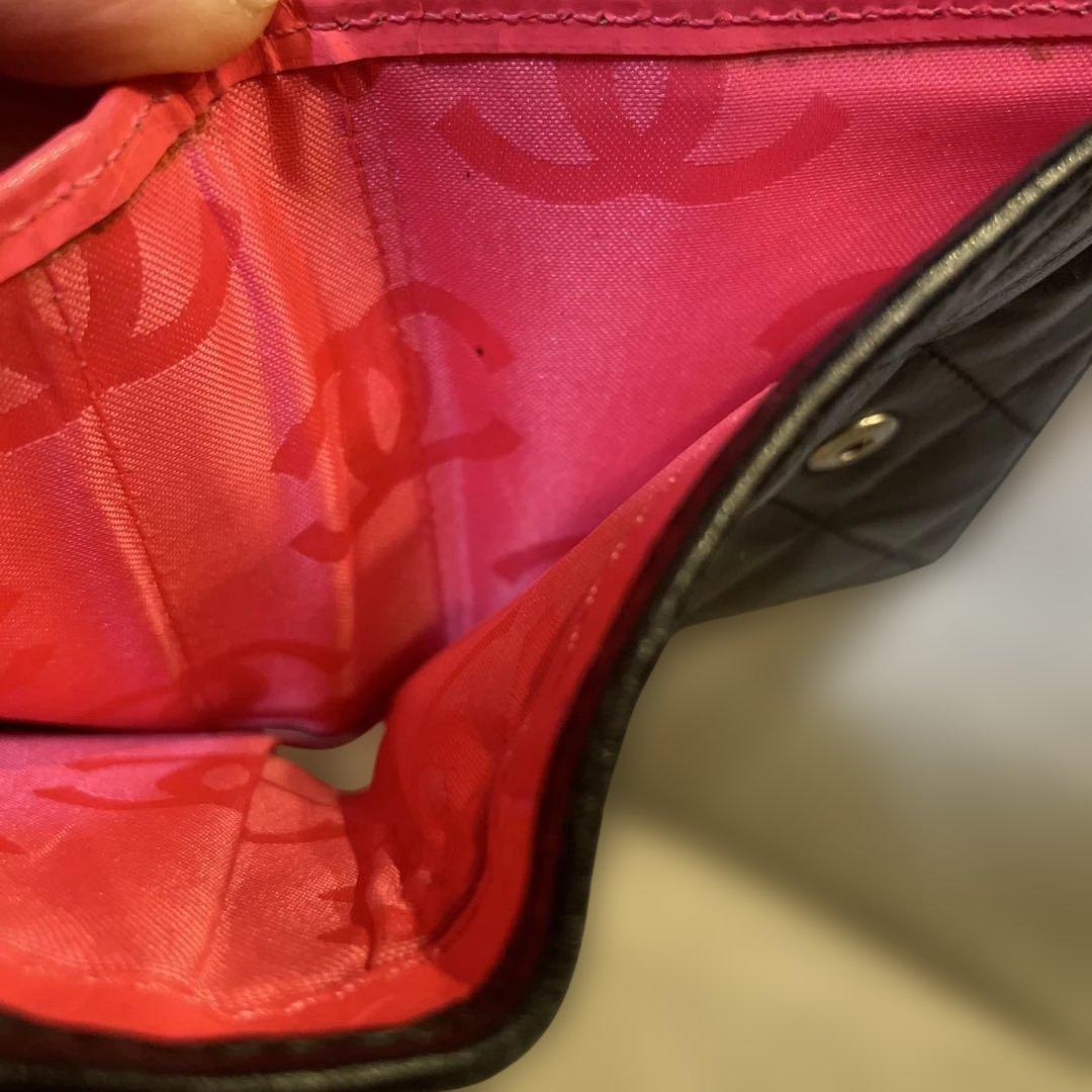 ainomise様　シャネル CHANEL 二つ折り財布