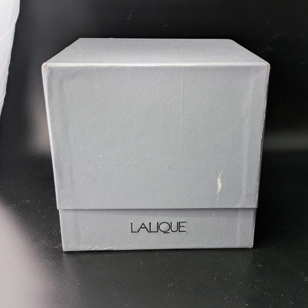 芸術的刺激に惹かれる☆ラリック ミラベル アンバー 13㎝ 香水瓶 箱付き