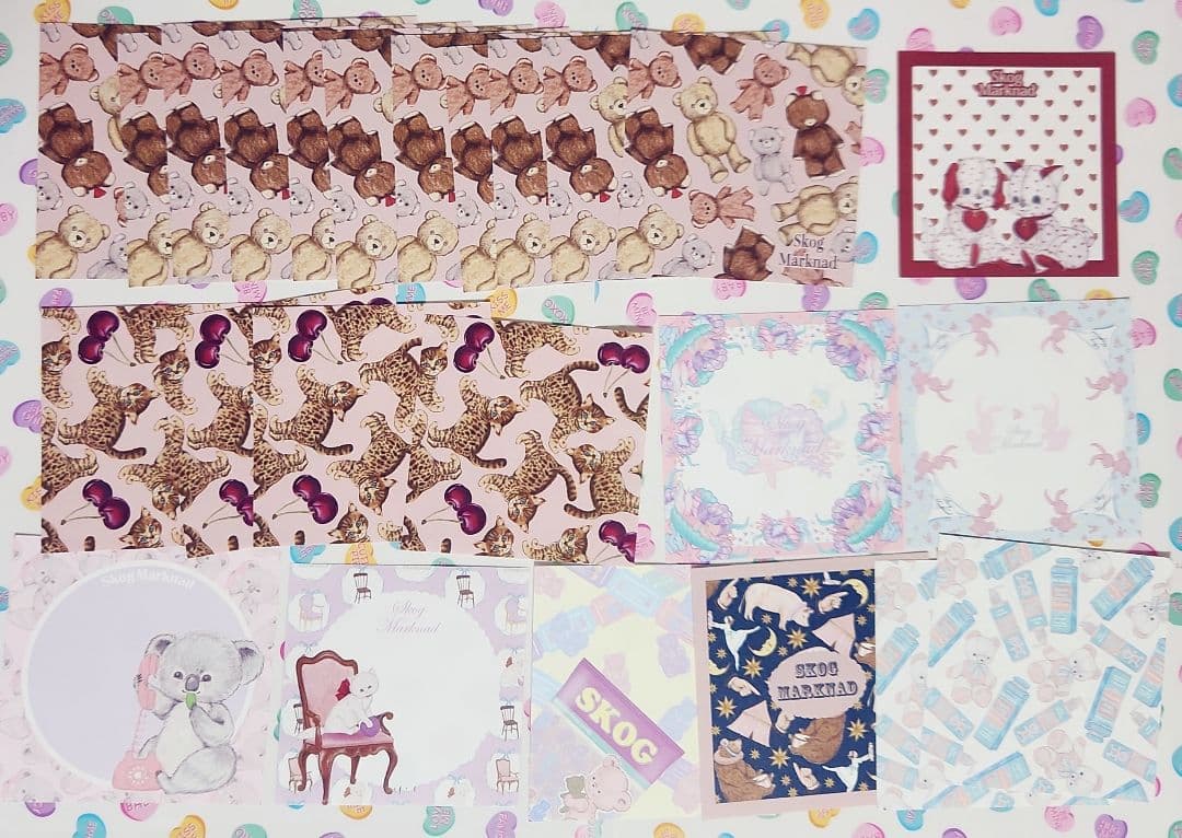 作家 メモ まとめ売り 国内 バラメモ skog スコーグ