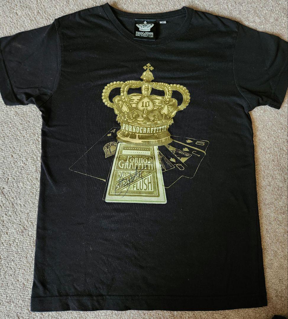 直筆サイン入り】ポルノグラフィティLIVE Tシャツ 黒