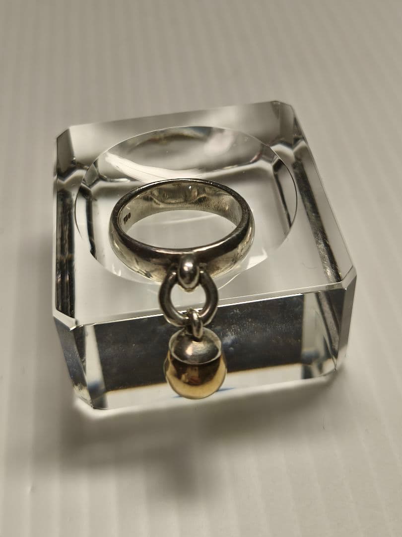 Tiffany & Co. ボールチャームリング　8号　925 750