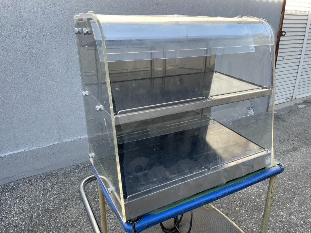 ★動作〇★ ニチワ オープンフード ホット ショーケース HS-700SP オールステンレスで衛生的 業務用ホットショーケース PRO-4WSE