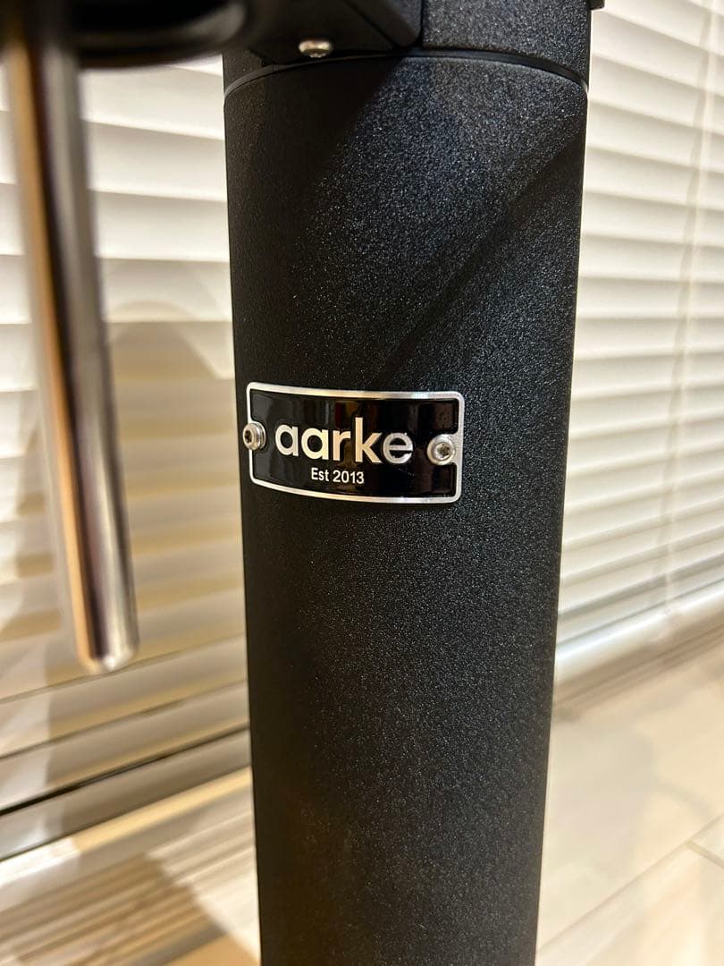 aarke カーボネーター3 マットブラック専用ボトル付き/箱なし/美品