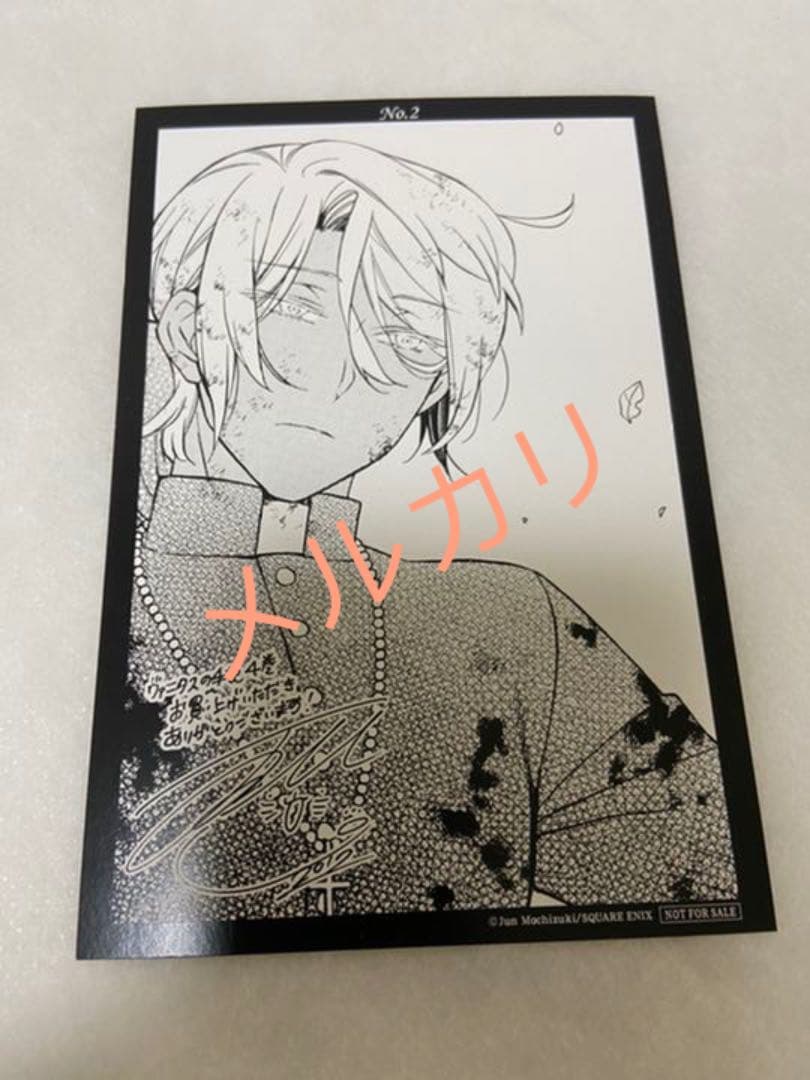 ヴァニタスの手記 4巻 特典 イラストカード ヴァニタスの手記 望月淳