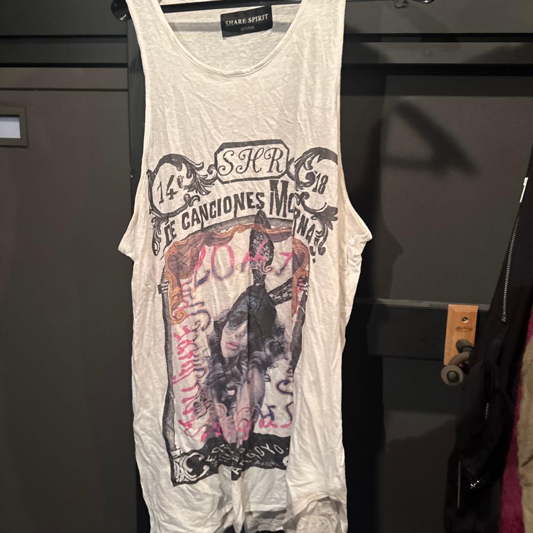 新品□SHARE SPIRIT グラフィックプリントタンクトップセット