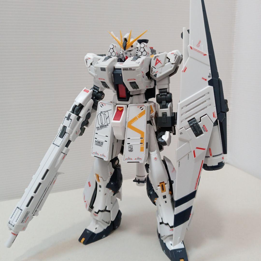 ガンプラ RG νガンダム HWS - メルカリ