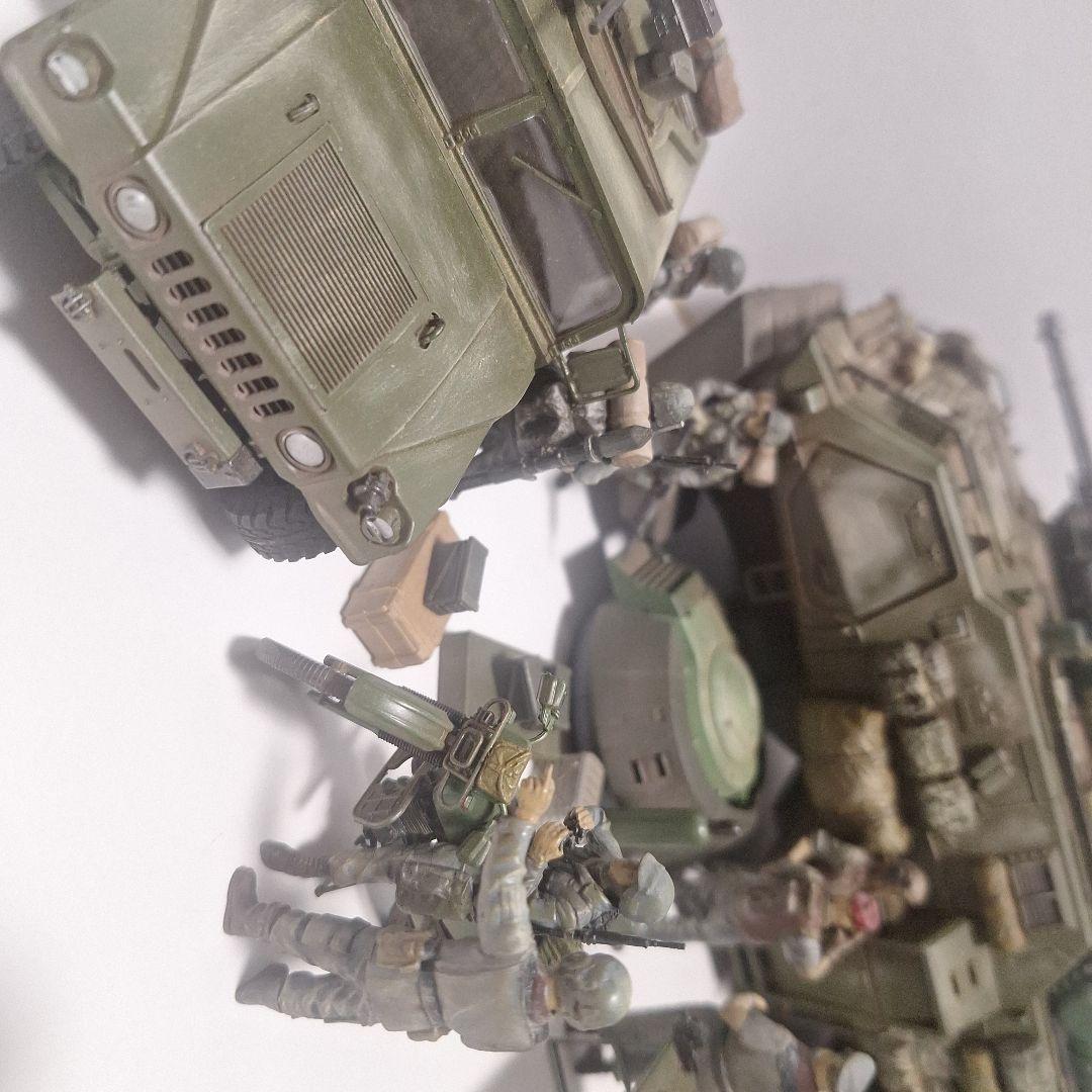 1/35ハードグラフ　タミヤ1/35車両　連邦軍風　歩兵セット