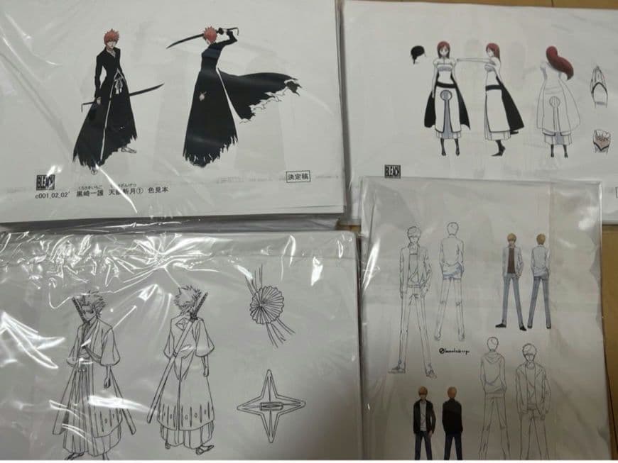 BLEACH キャラクターカレンダー 未開封 BLEACH展限定A4サイズ