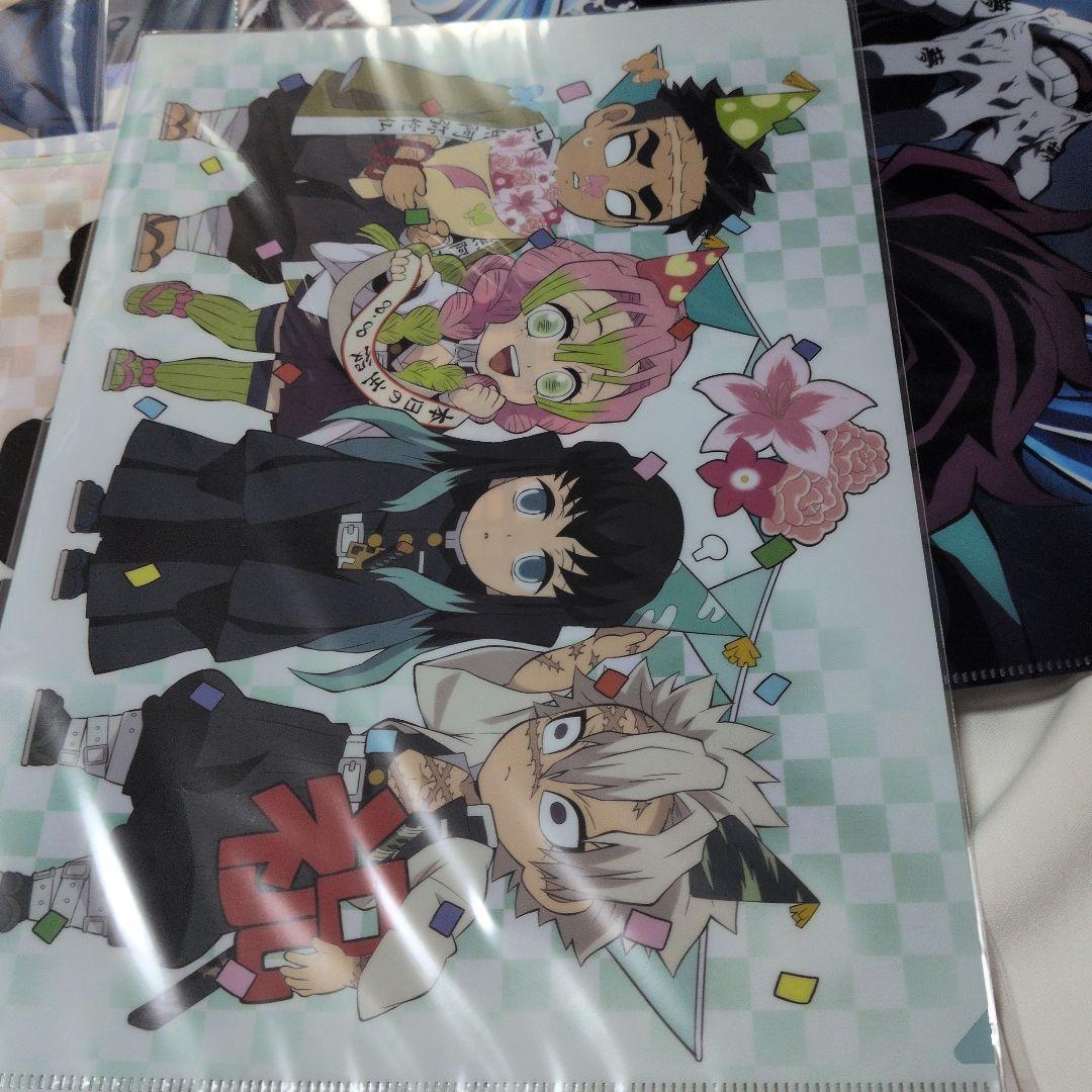 鬼滅の刃 クリアファイル 全集中展 誕生祭 ハロウィン 冨岡義勇 不死川