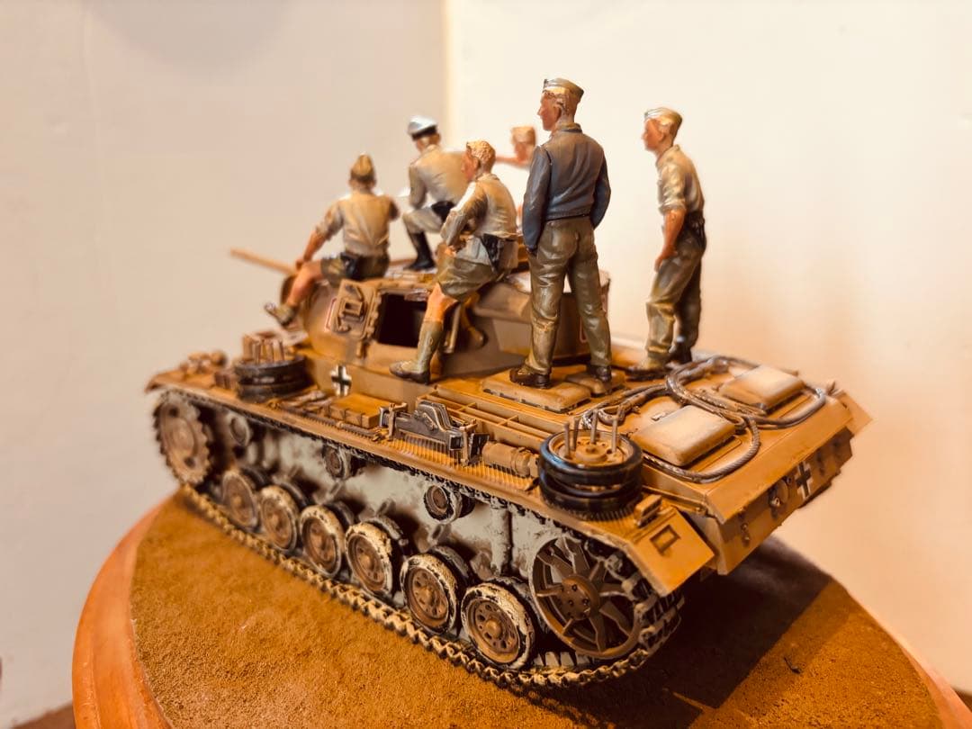 1／35 ドイツアフリカ軍団ロンメル将軍と幕僚達