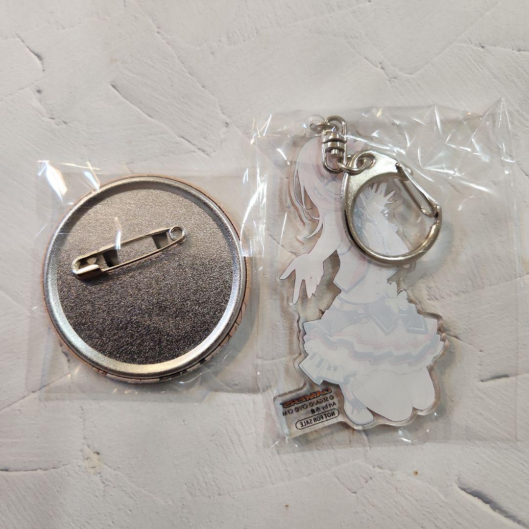 プロセカ 花里みのり CD購入特典 アクリルキーホルダー・缶バッジ