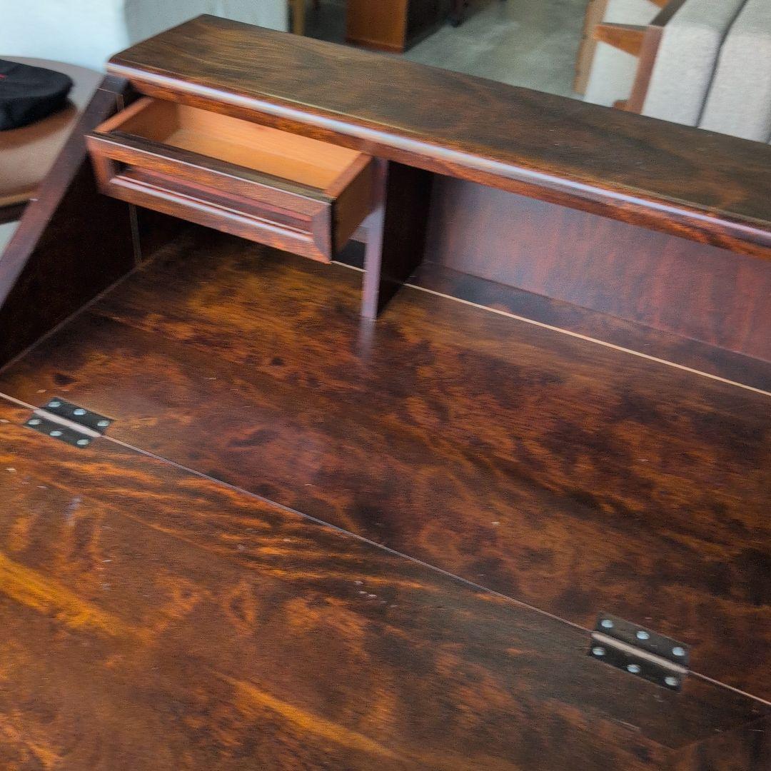 松本民芸家具 ライティングビューロー デスク チェスト 木製 デスク