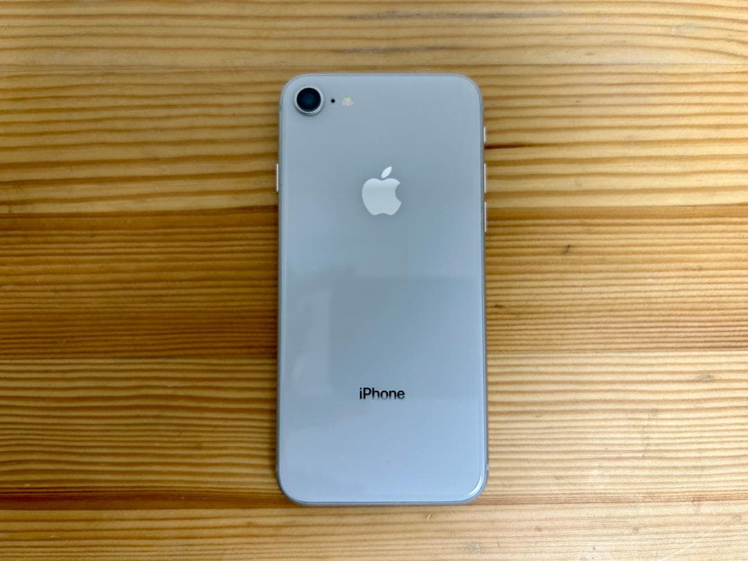 iPhone8 シルバー 64GB バッテリー86% ⑬ iPhone8 シルバー 64GB 箱