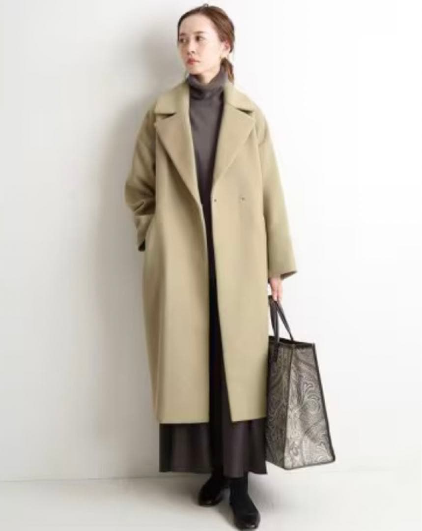 IENA MANTECOオーバーチェスターコート36