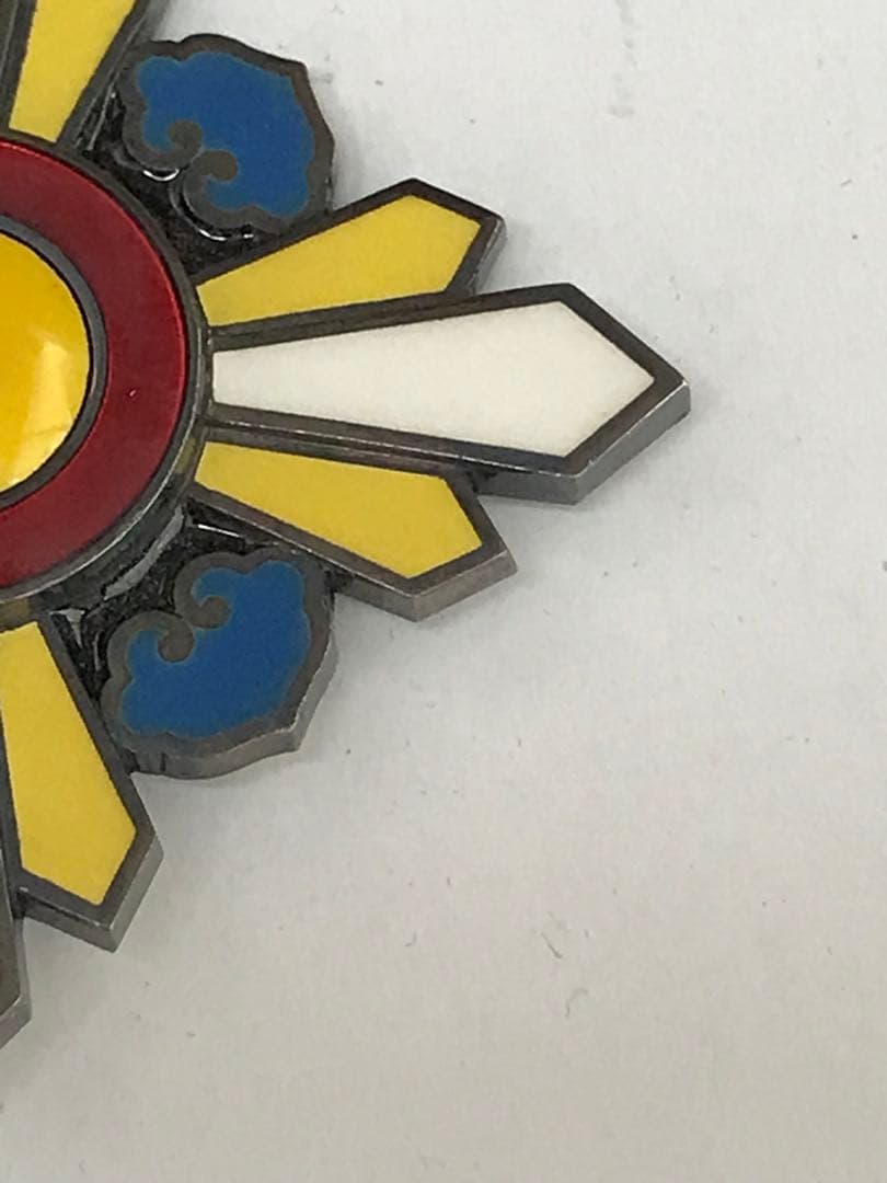 ☆希少品☆満州国勲章 満州国 勲六位景雲章 旧