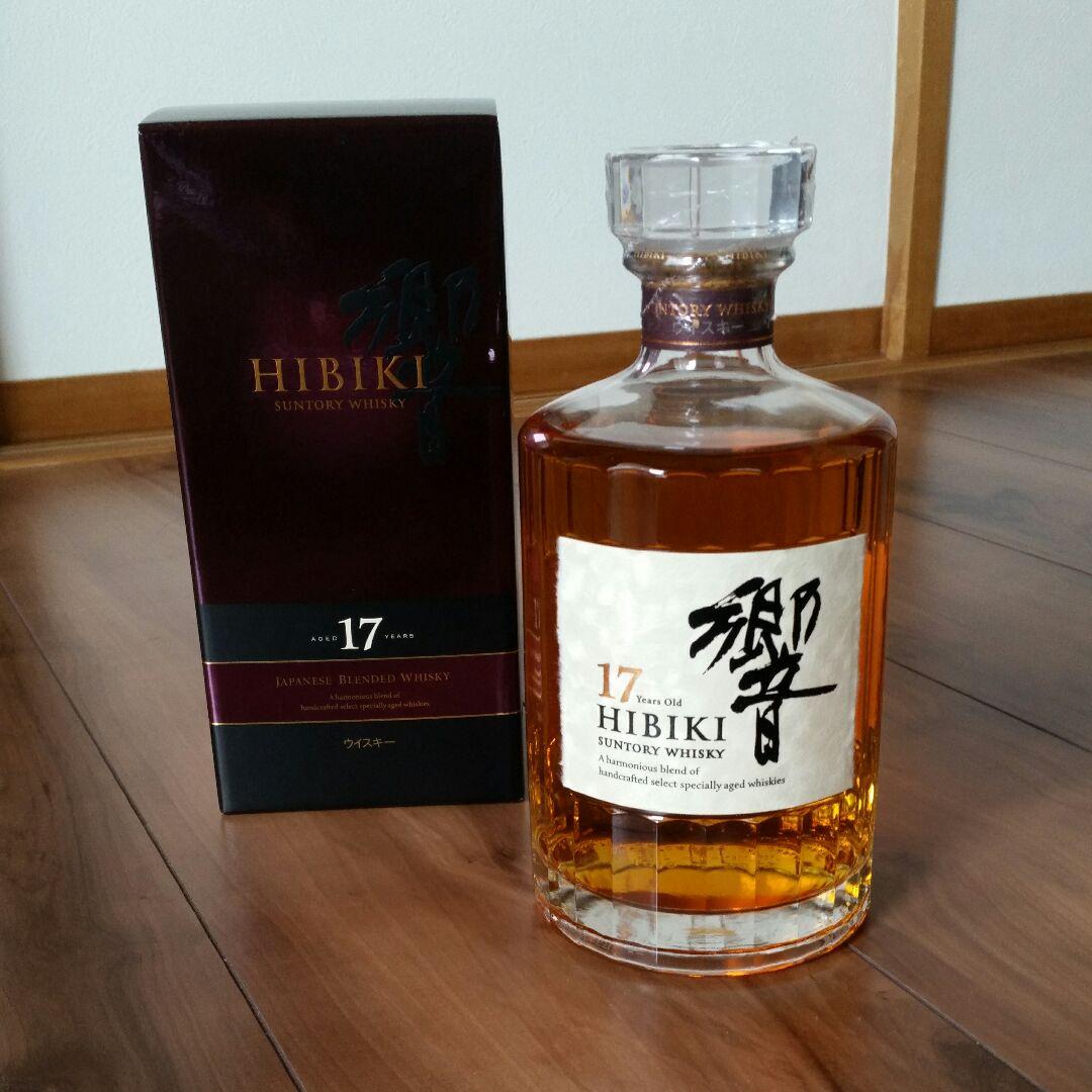 サントリー 響 17年 700ml空瓶 サントリー ウイスキー 響21年 17年700ml空