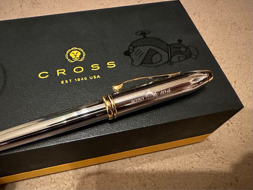 50周年記念品】ドラえもん CROSS ボールペン