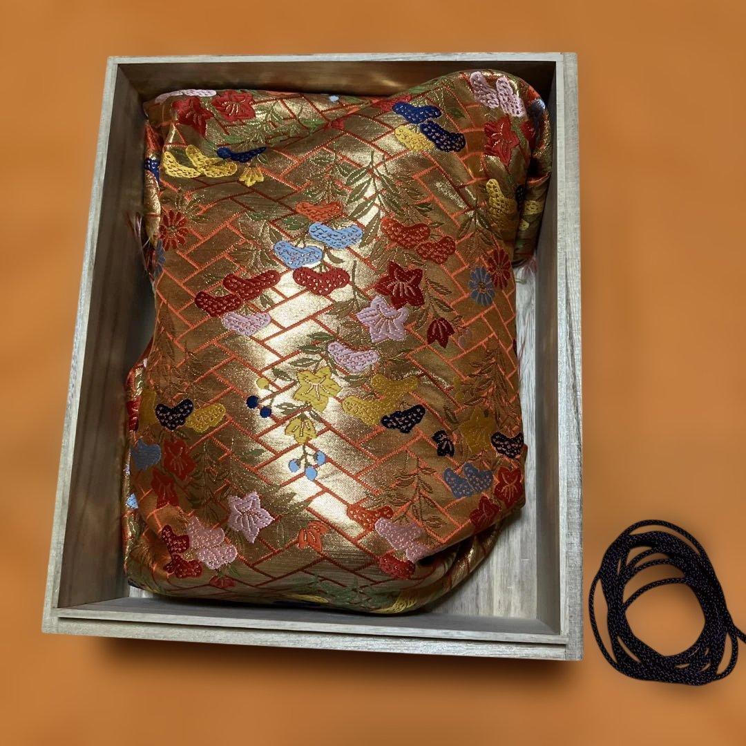 能面 雷 かみなり 木彫り 手彫り 桐箱 - メルカリ