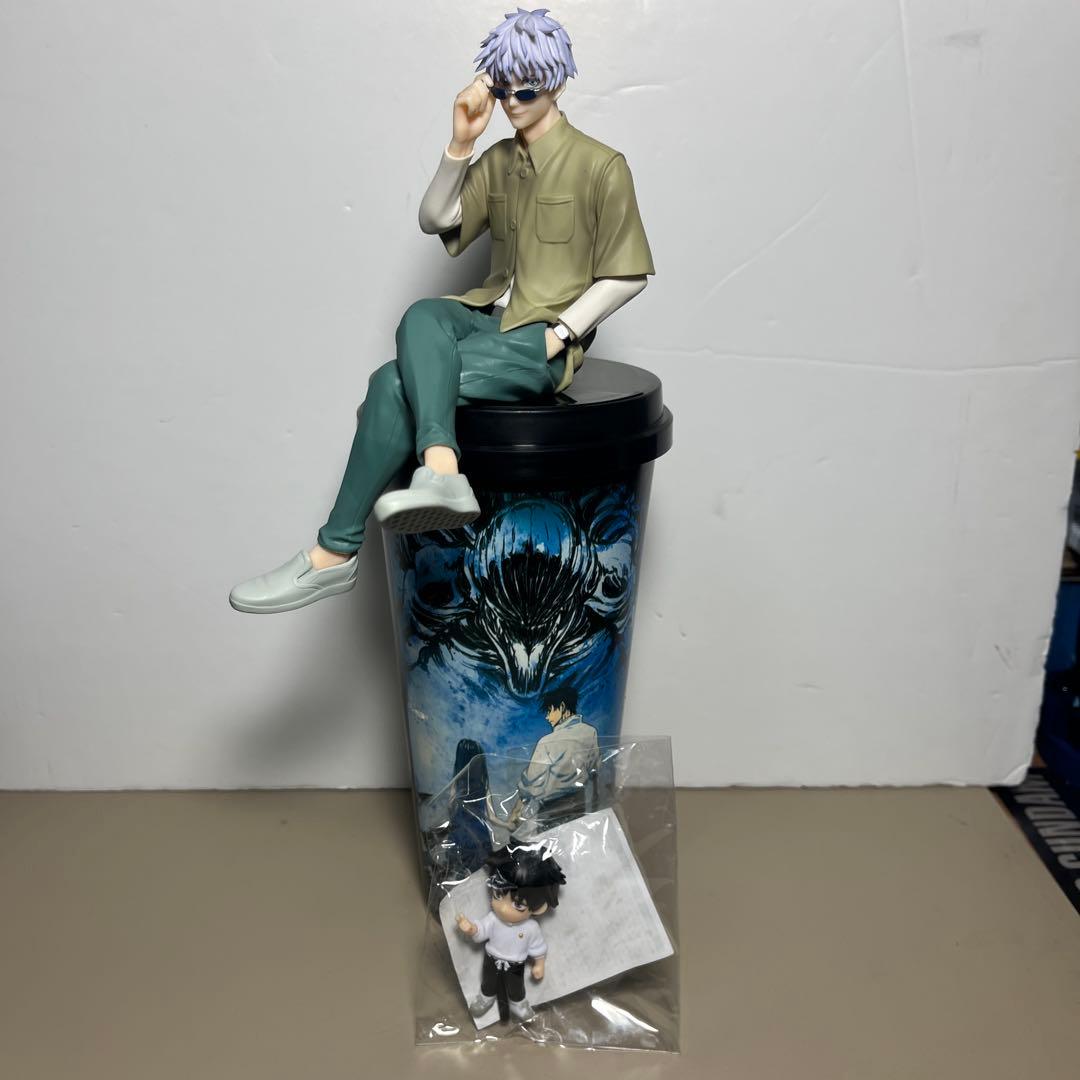 呪術廻戦　ドリンクホルダー　フィギュア セット