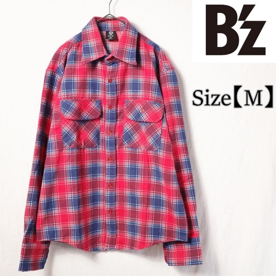 B'z 稲葉浩志 着用 復刻チェックネルシャツ XXV 25周年 サイズM - メルカリ