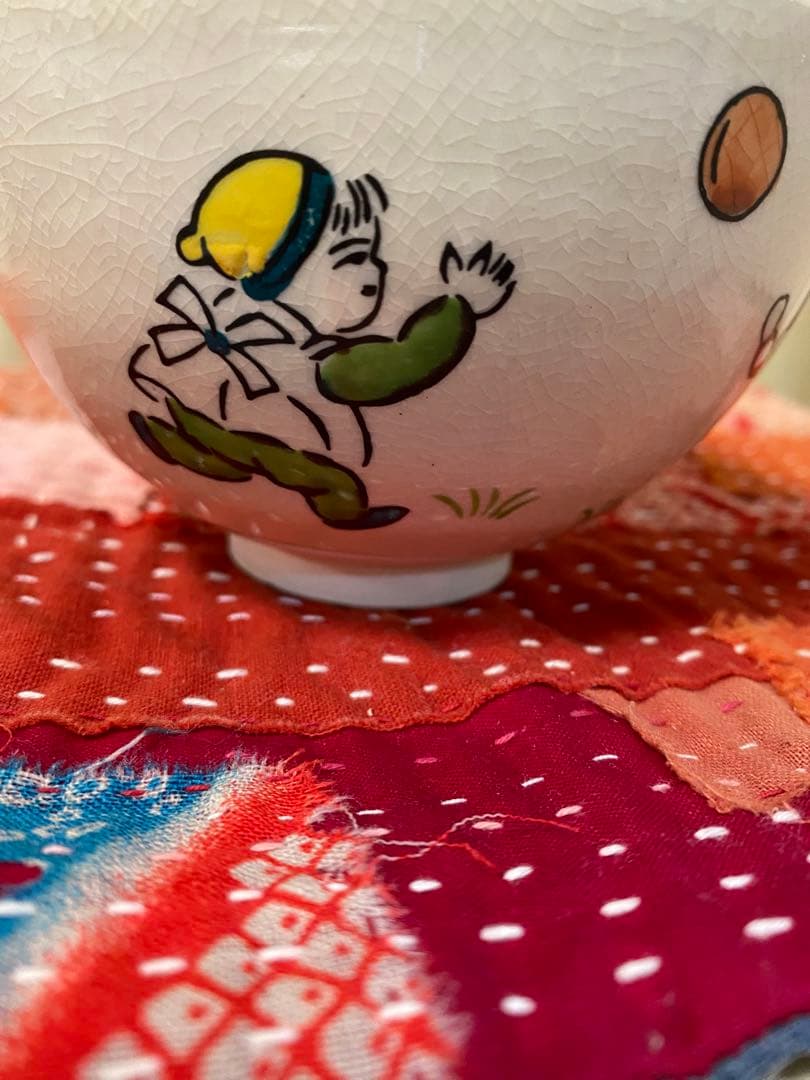 抹茶碗　まりつき