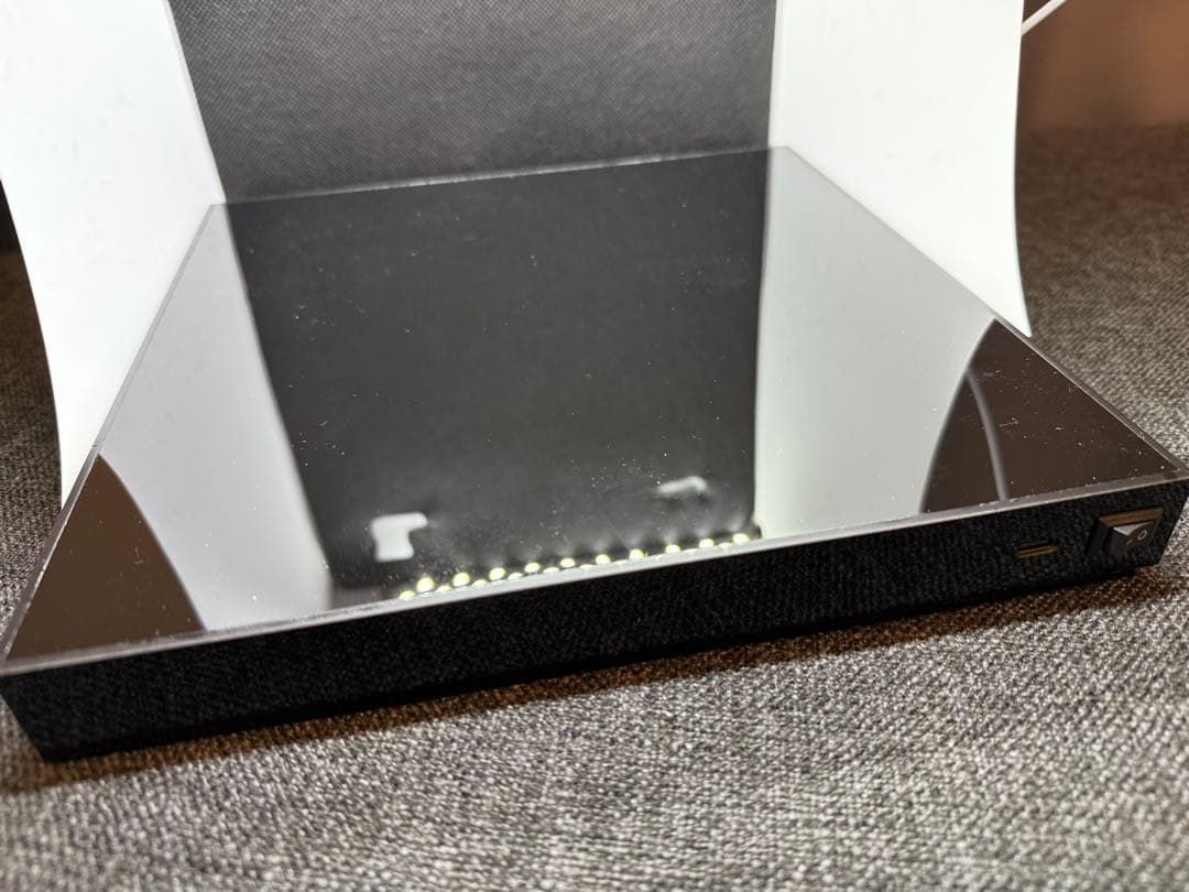 1/2 ヘルメット 照明付きディスプレイケース&Hansデバイス