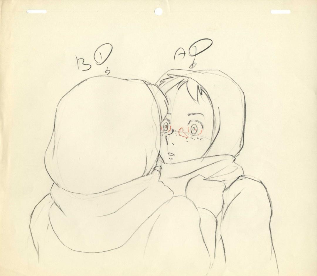 赤毛のアン 近藤修正込み 原画