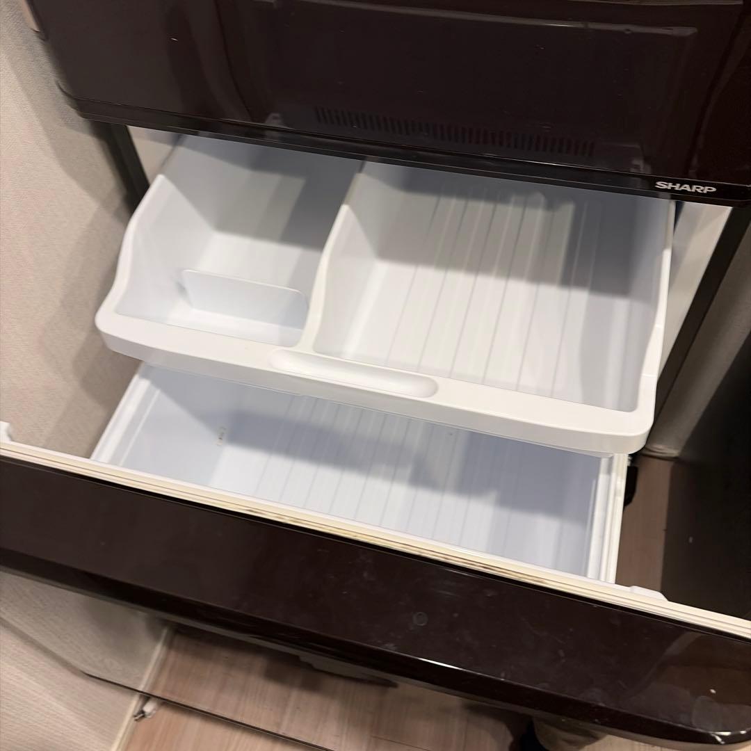 SHARP 冷蔵庫350L SJ-PW35C-T