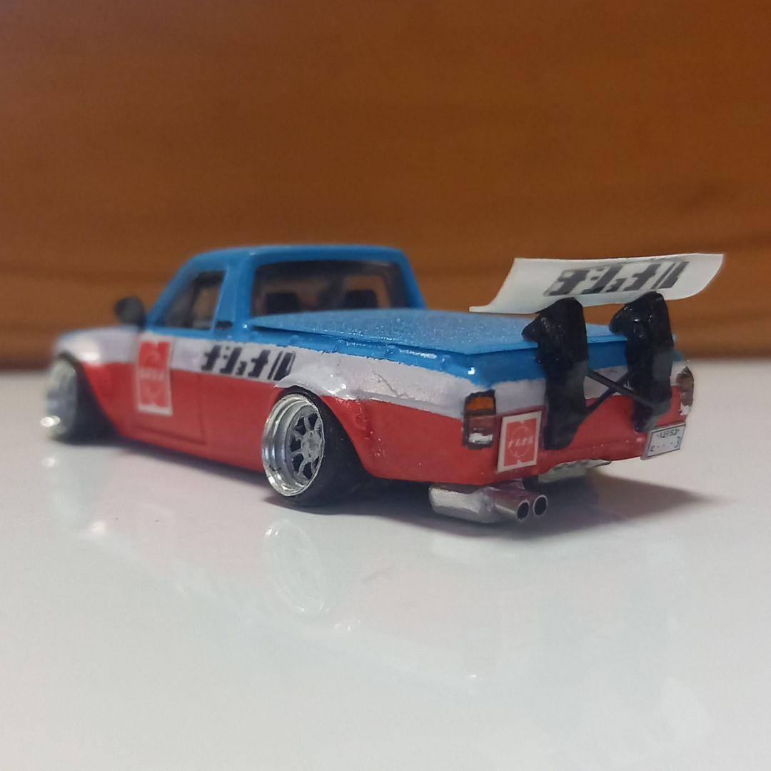 ホットウィール　サニートラック(ナショナルカラーに大改造～！)