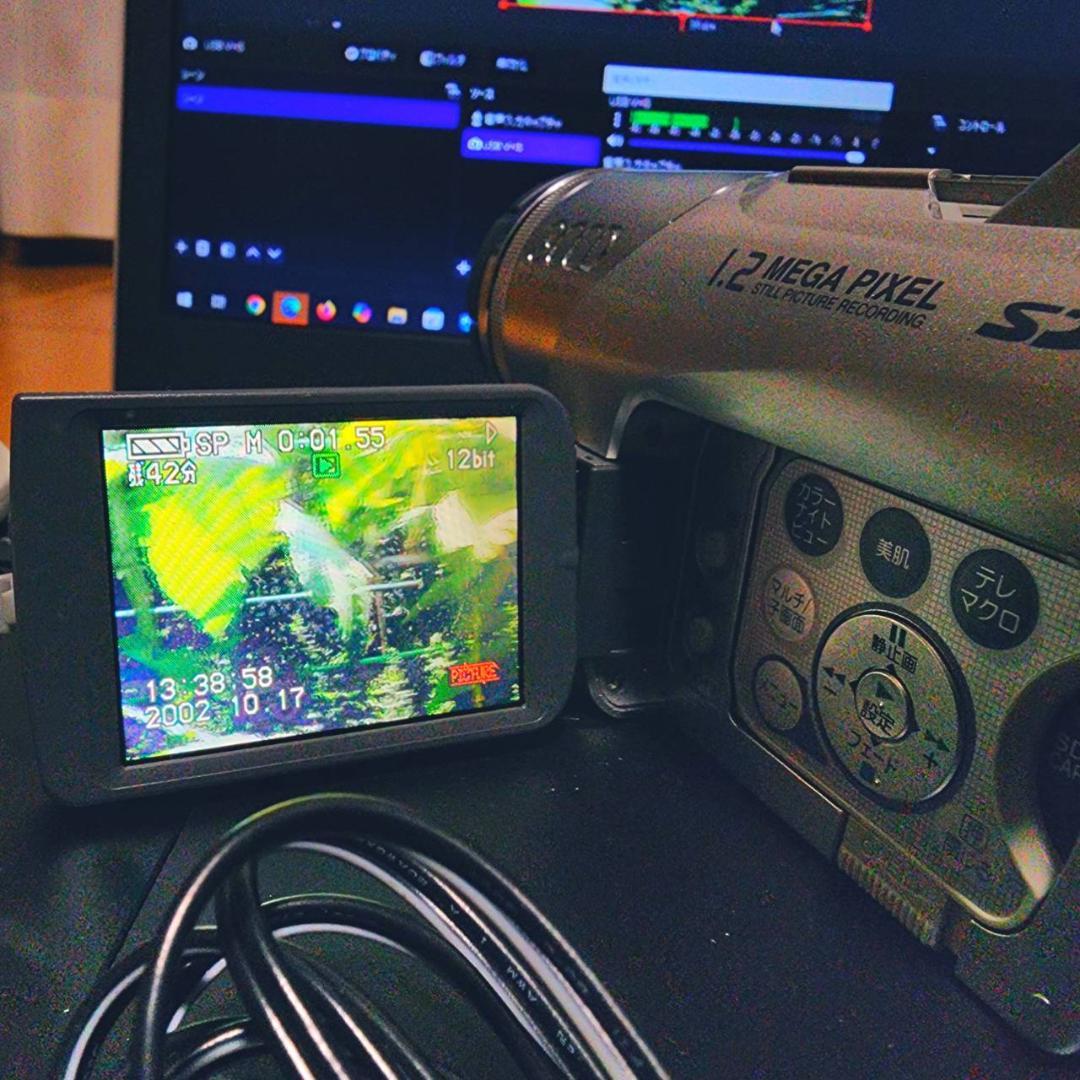【動作確認済】高画質 Panasonic MiniDV ビデオカメラ セット