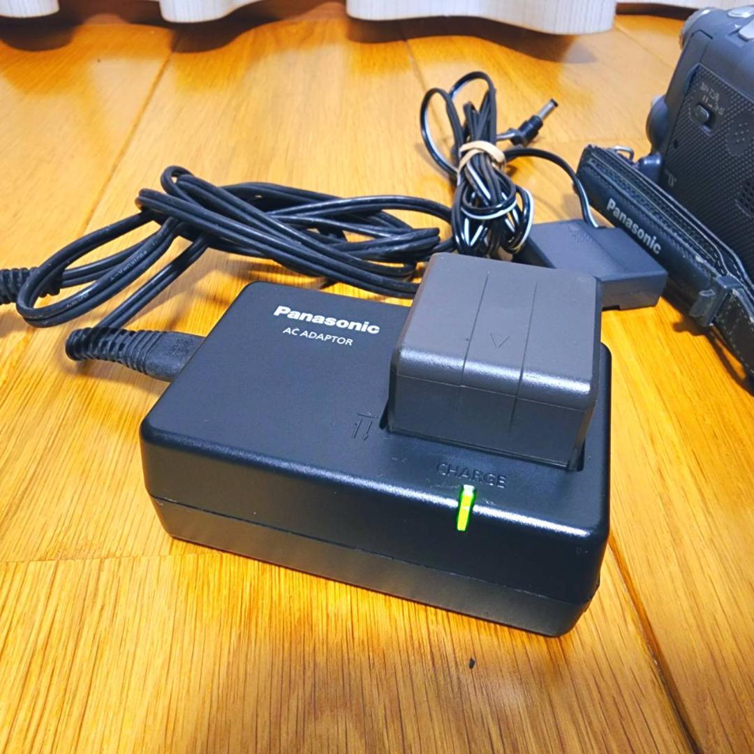 【動作確認済】高画質 Panasonic MiniDV ビデオカメラ セット