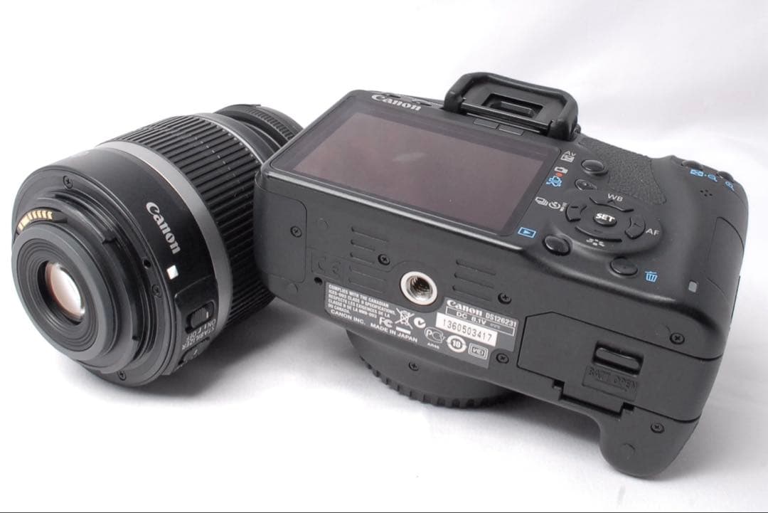 Canon EOS Kiss X3 手ぶれ補正レンズ カメラデビューオススメ - メルカリ