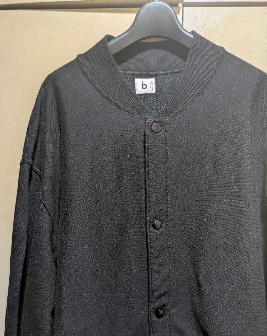 blurhms Soft&Hard Sweat Snap Cardigan