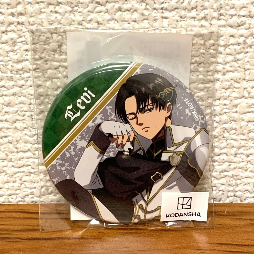 まるくじ 進撃の巨人 チェスStyle 小吉06 缶バッジ リヴァイB - メルカリ