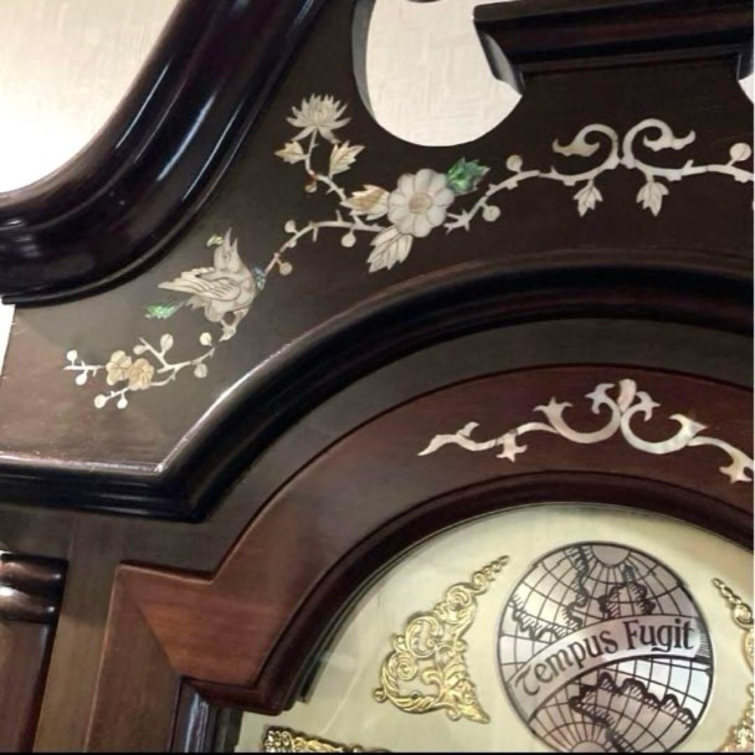 球体ガラス 置時計 デスクウォッチ アンティーク 希少 1970年代